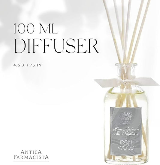 Antica Farmacista Home Ambiance Diffuser, Iron Wood, 3.4 Fl Oz