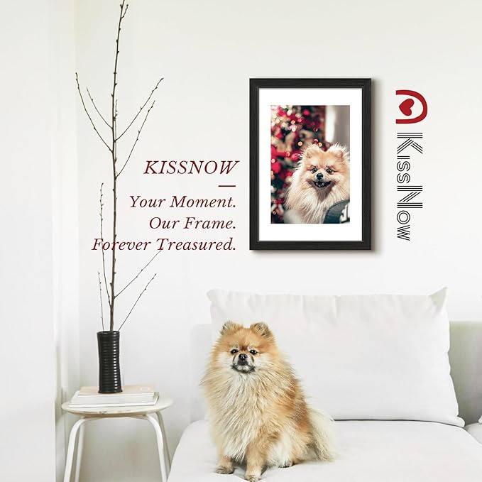 13x19 Picture Frame 2 Pack, Black Solid Wood, Wall Gallery Poster Frame