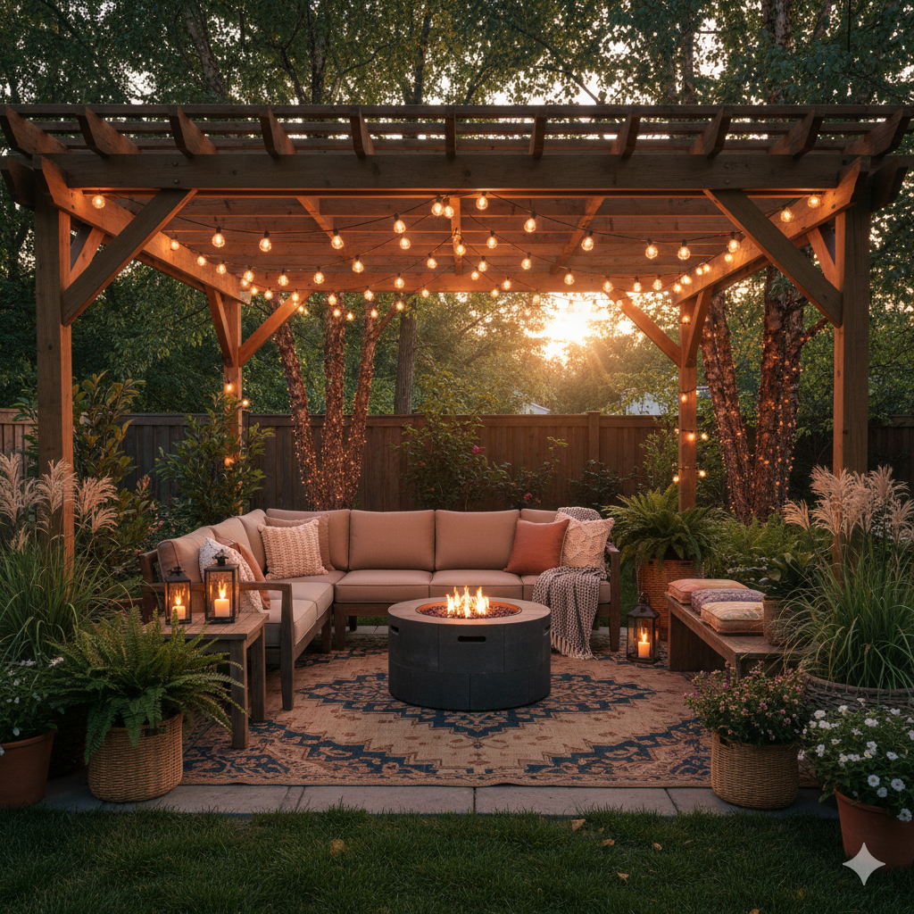 How to Create a Cozy Backyard Setup Without Renovation