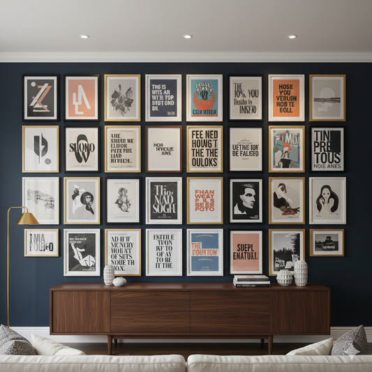 How to Create a Stunning Gallery Wall with Posters
