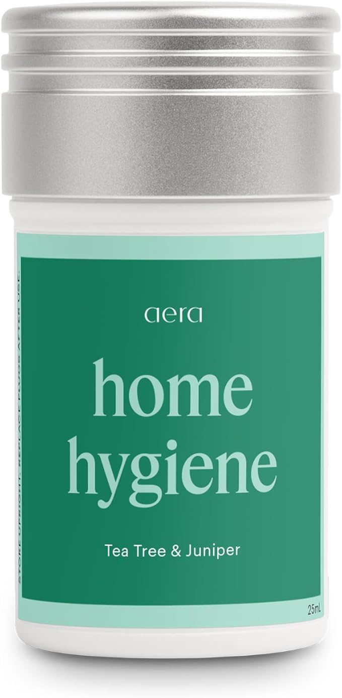 Aera Home Hygiene Tea Tree and Juniper - Essential Oil for Home - Calming Fragrance - Notes of Tea Tree, Juniper and Sage Essential Oils - Scent Refill-Works with The Aera Diffuser