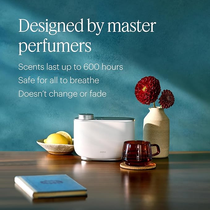 Aera Home Hygiene Lavender and Bergamot - Essential Oil for Home - Relaxing Fragrance - Notes of Lavender, Lavandin and Wild Mint - Scent Refill - Works with The Aera Diffuser