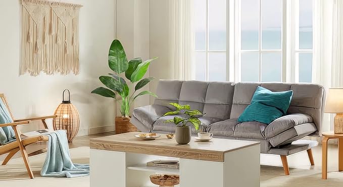 Artificial Bird of Paradise - Fake Plants Indoor Faux Tropical Palm Potted Dypsis Lutescens for Home Office Decor Housewarming (4FT-1Pack)