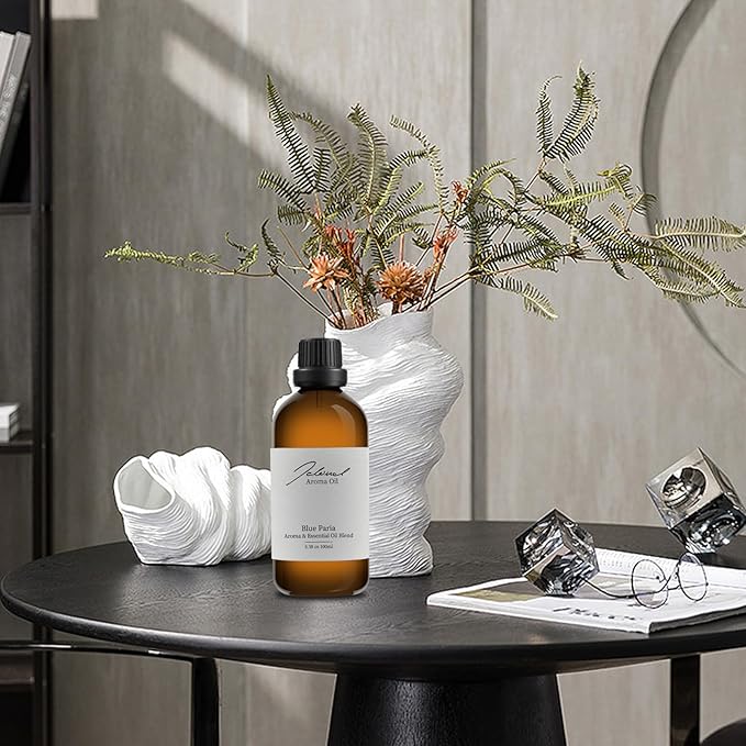 JCLOUD Blue Paria Essential Oil for Scent Air Machine | Hotel Scent - Pure Aromatherapy Diffuser Oil with Lavender and Patchouli, Home Luxury & Hotel Scents for Essential Oil Diffusers - 100mL