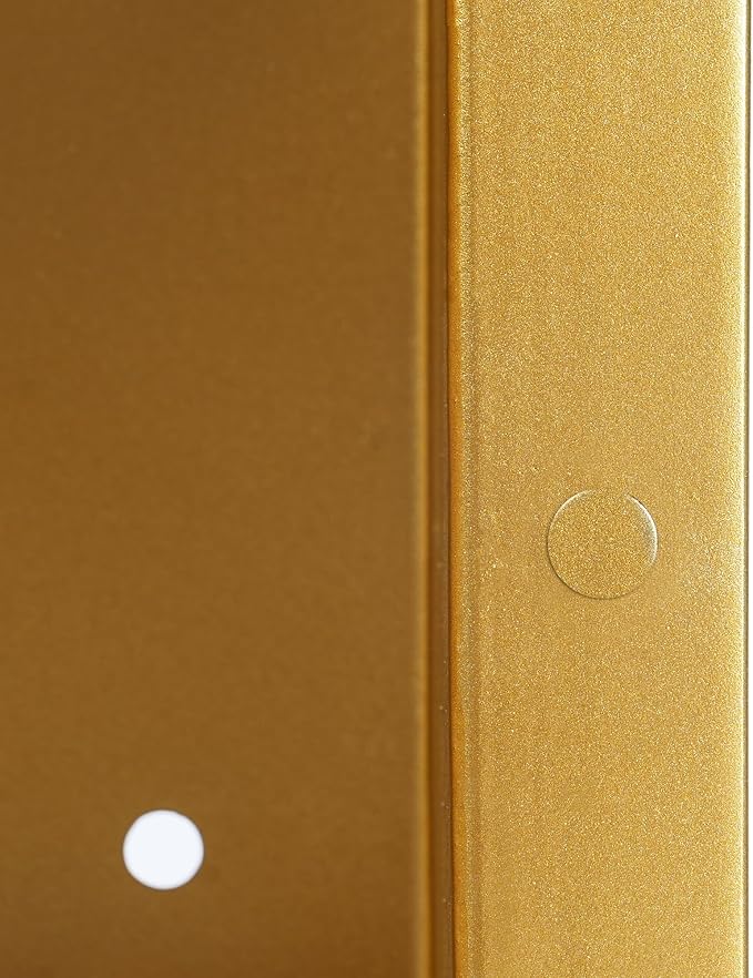 SogesHome Medicine Cabinet with Mirror, Magic Mirror with Cabinet 2 Shelves, Wall Mount/Recessed Mirror with Medicine Storage, Perfect for Bathroom and Home Decor, Gold