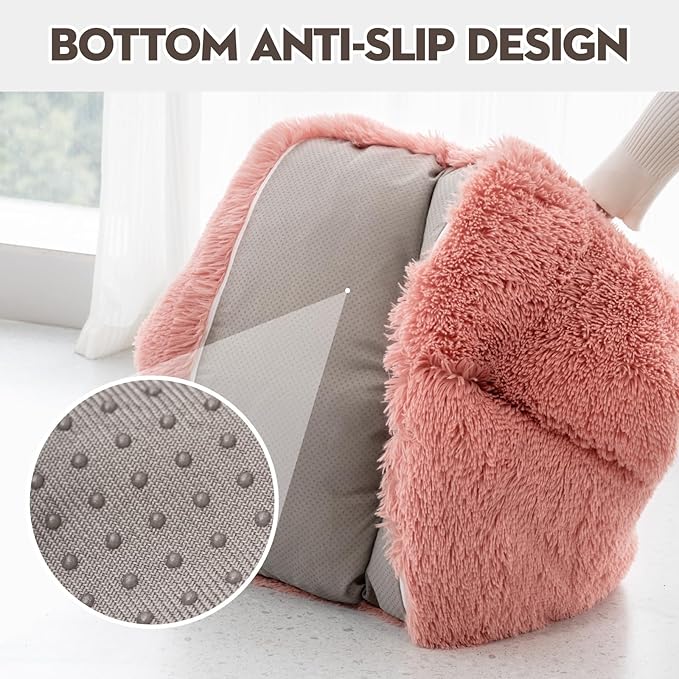 Mewoo Dog Couch, Small Dog Bed with Removable Washable Cover, Cute Cat Couch for Pets, Cat Beds for Indoor Cats with Anti-Slip Bottom (Pink)