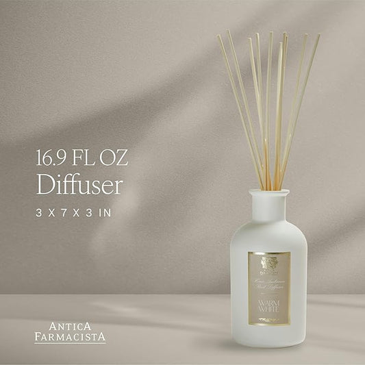 Antica Farmacista Home Ambiance Diffuser, Warm White 16.9 Fl Oz
